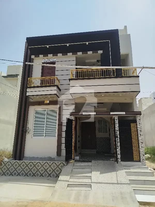 Brand New West Open Lease House On Wide Road And Multiple Car Parkings Are Available.